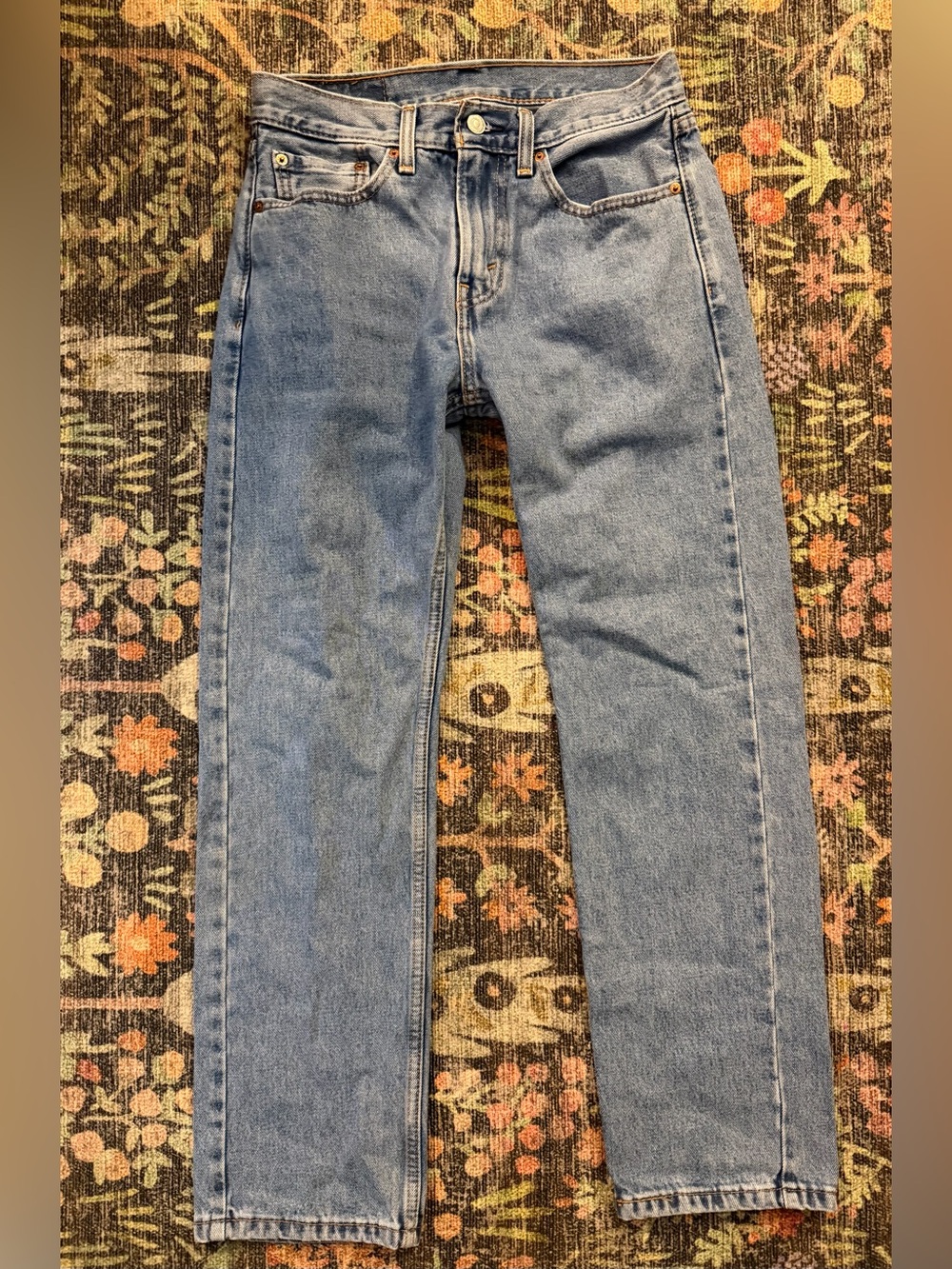 Levi's Women's Straight-Leg Jeans — Light Blue Denim